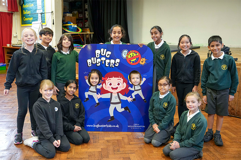 Children at Woodfield Primary School received their free flu vaccinations this week.